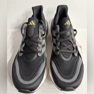 Adidas Ultraboost Light Running Black Gray White  Womens Sz 11 HQ6355